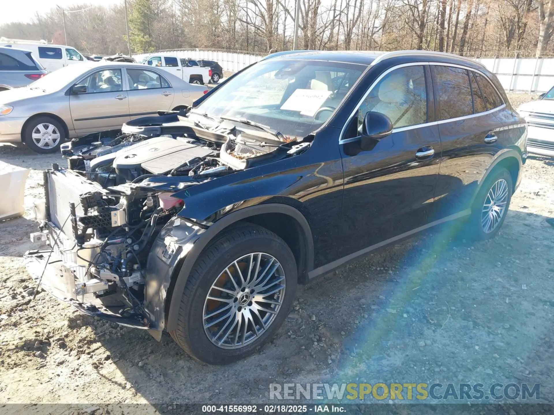 2 Photograph of a damaged car W1NKM4HB5RF137917 MERCEDES-BENZ GLC 300 2024