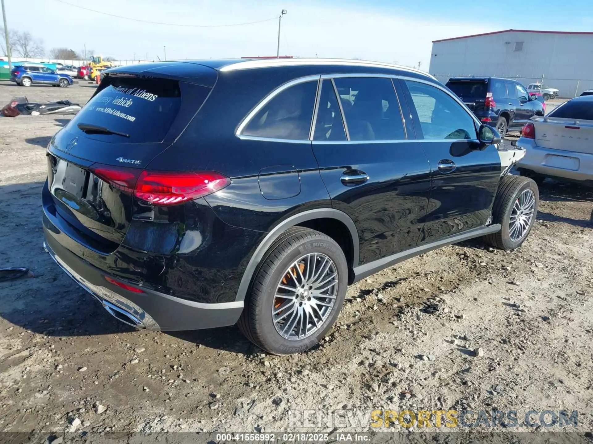4 Photograph of a damaged car W1NKM4HB5RF137917 MERCEDES-BENZ GLC 300 2024
