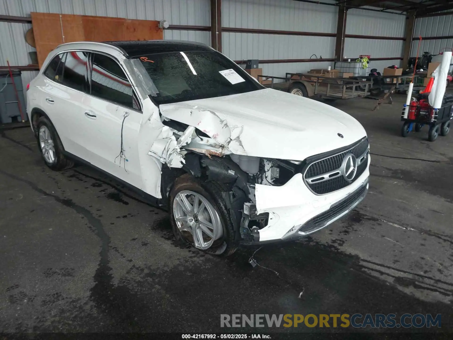 1 Photograph of a damaged car W1NKM4GB6SF337549 MERCEDES-BENZ GLC 300 2025