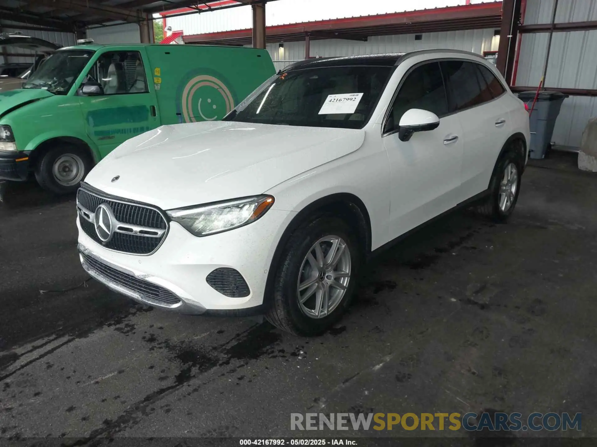 2 Photograph of a damaged car W1NKM4GB6SF337549 MERCEDES-BENZ GLC 300 2025