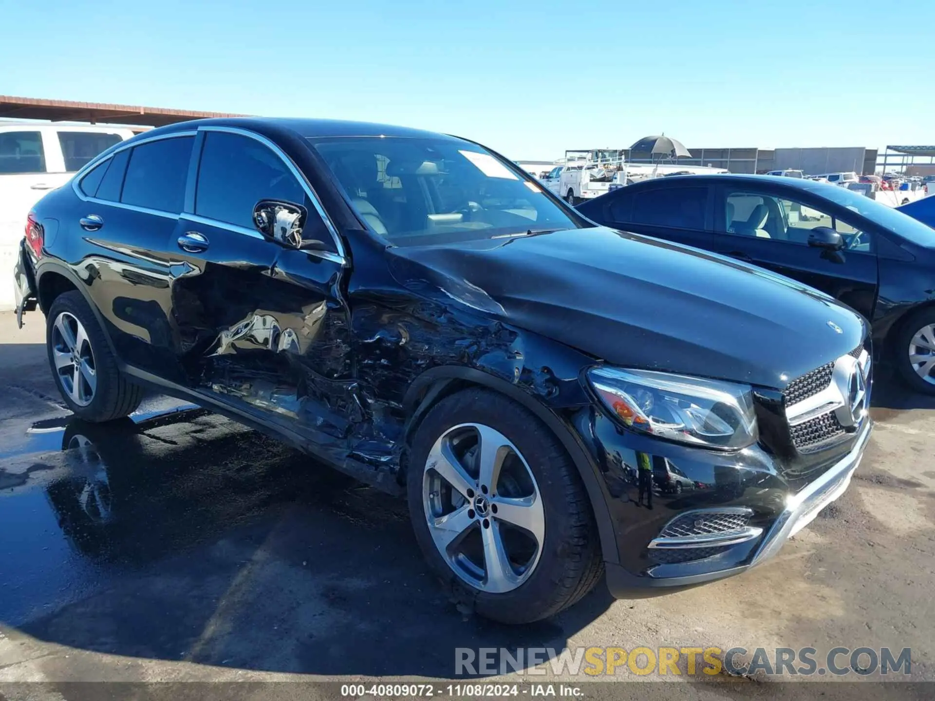 1 Photograph of a damaged car WDC0J4KBXKF582623 MERCEDES-BENZ GLC 300 COUPE 2019