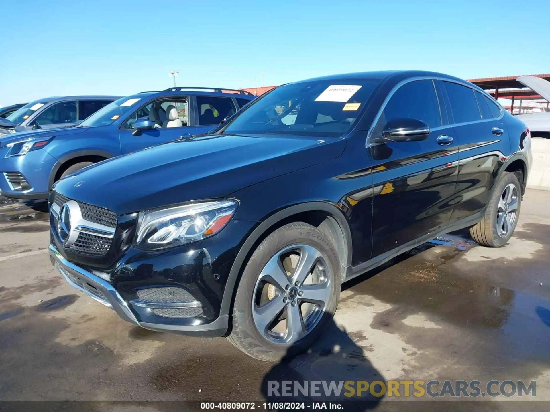 2 Photograph of a damaged car WDC0J4KBXKF582623 MERCEDES-BENZ GLC 300 COUPE 2019