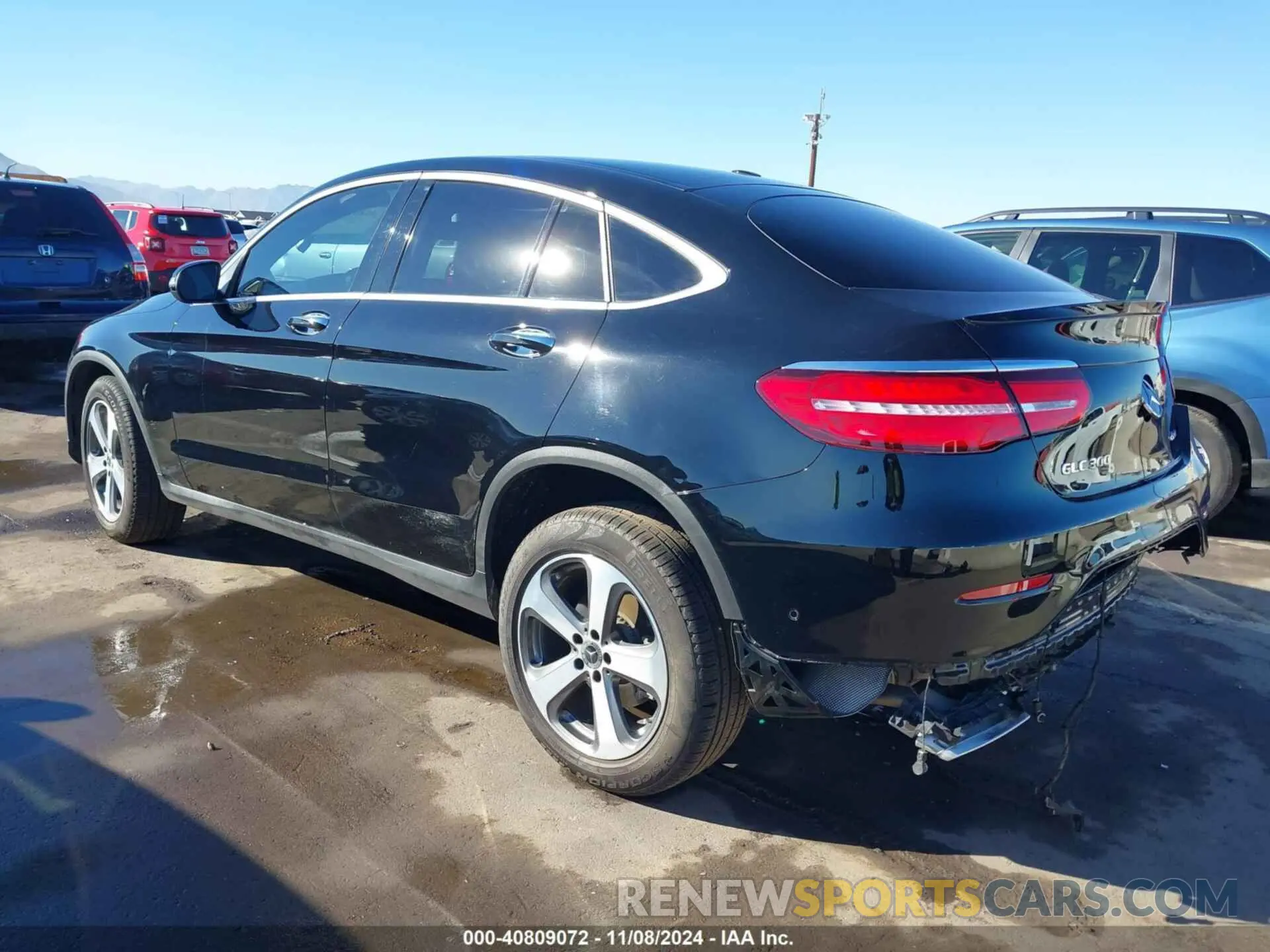 3 Photograph of a damaged car WDC0J4KBXKF582623 MERCEDES-BENZ GLC 300 COUPE 2019