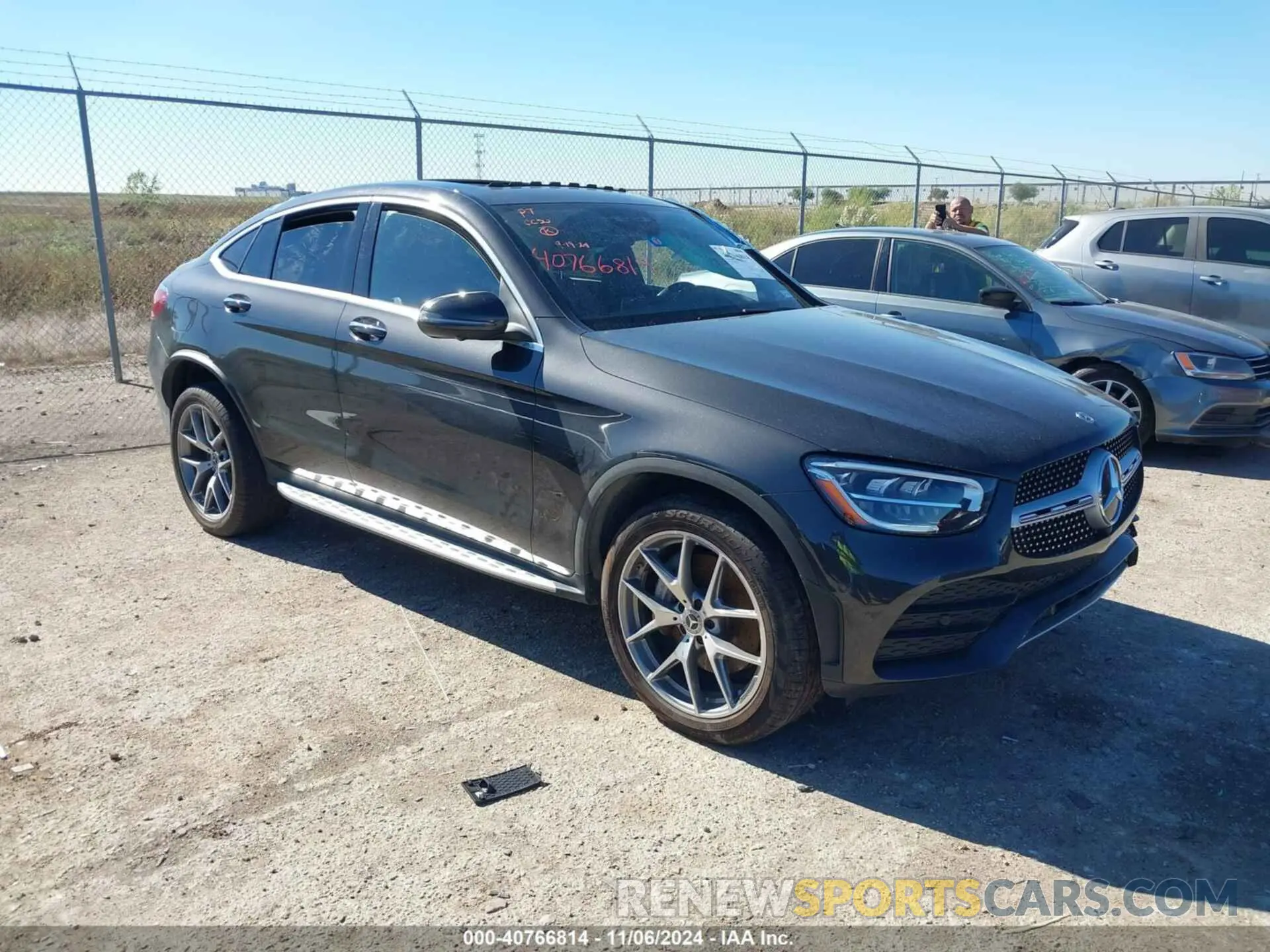 1 Photograph of a damaged car W1N0J8EB3LF792760 MERCEDES-BENZ GLC 300 COUPE 2020
