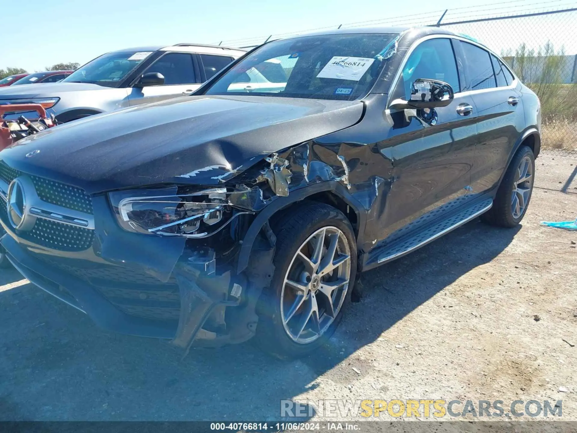 6 Photograph of a damaged car W1N0J8EB3LF792760 MERCEDES-BENZ GLC 300 COUPE 2020
