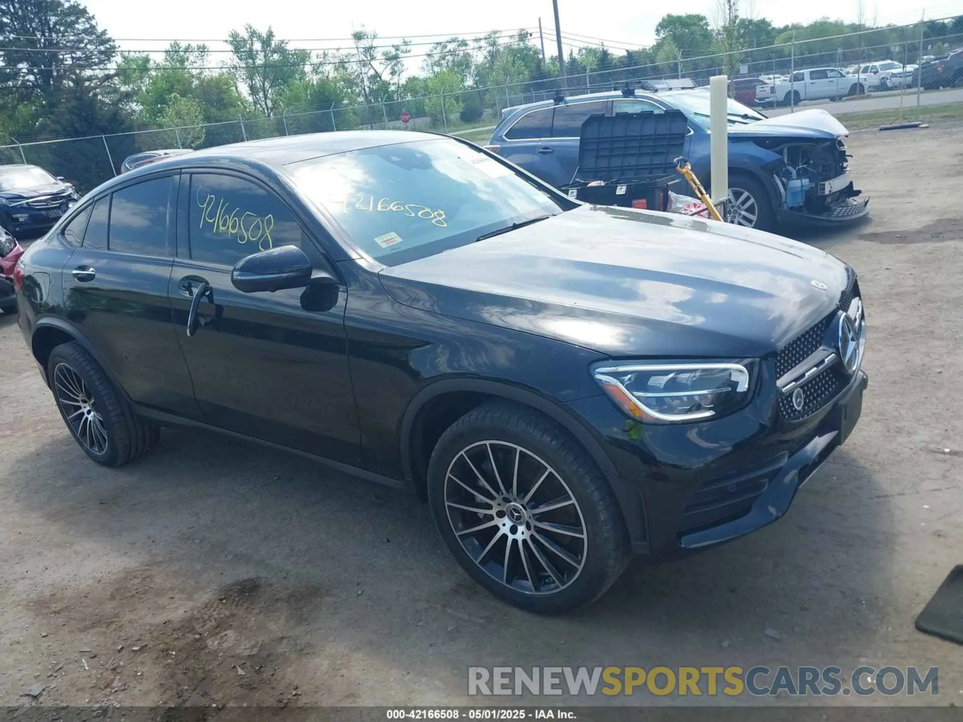 1 Photograph of a damaged car W1N0J8EB8LF850068 MERCEDES-BENZ GLC 300 COUPE 2020
