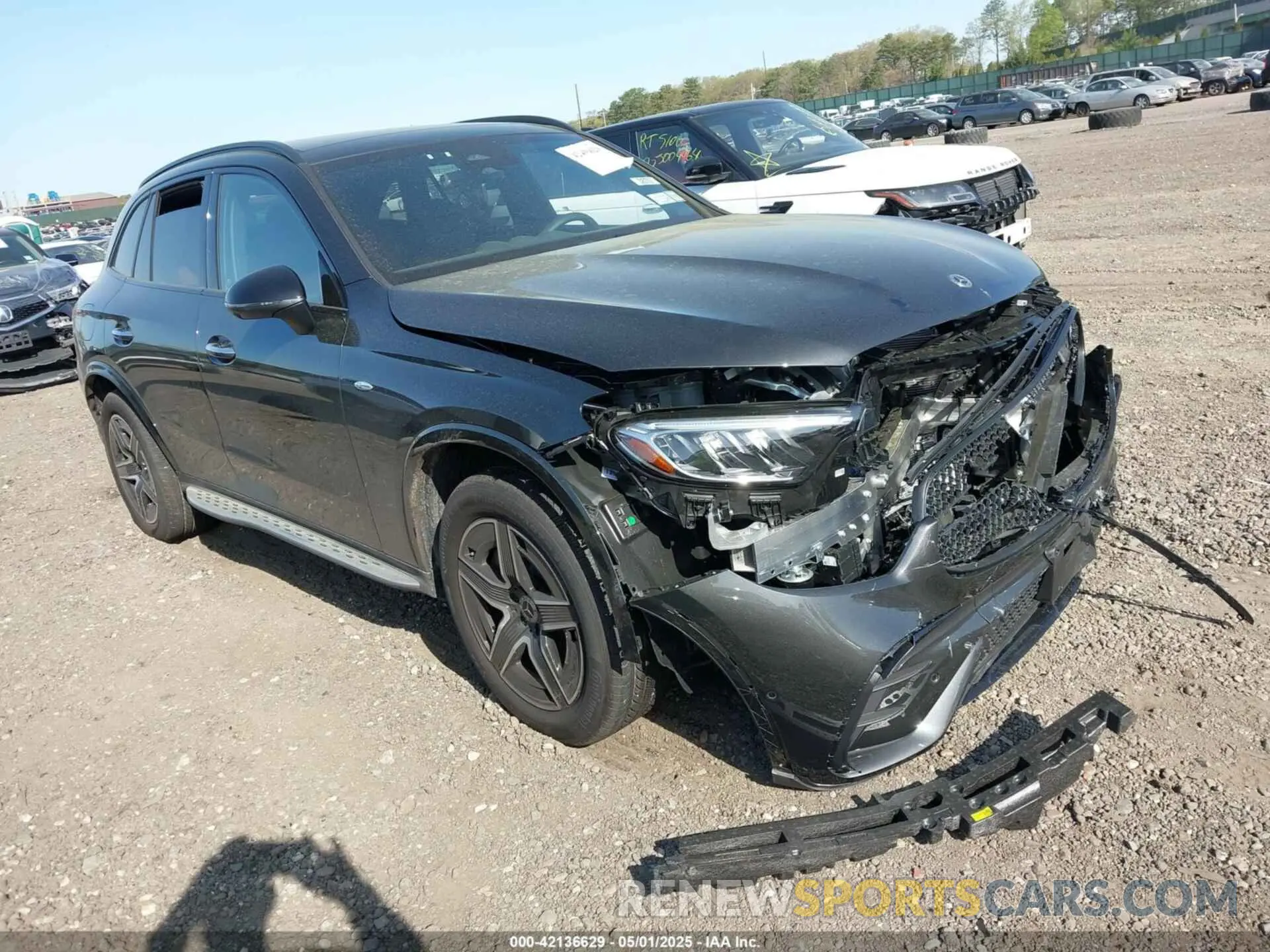 1 Photograph of a damaged car W1NKM5GB7SF344340 MERCEDES-BENZ GLC 350E 2025