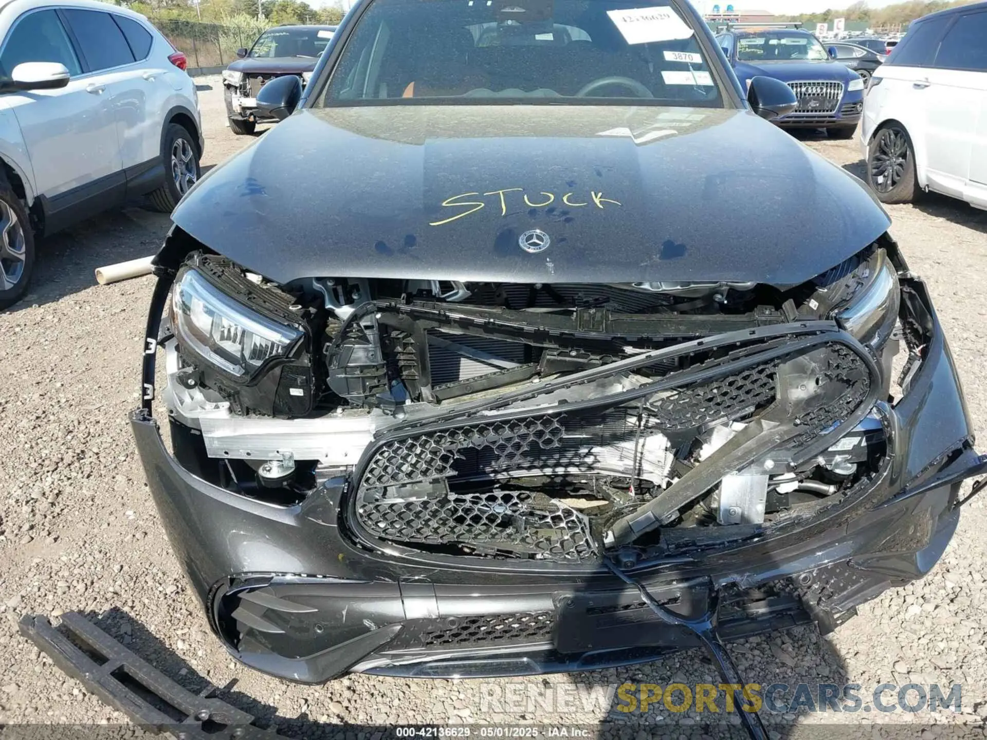 6 Photograph of a damaged car W1NKM5GB7SF344340 MERCEDES-BENZ GLC 350E 2025