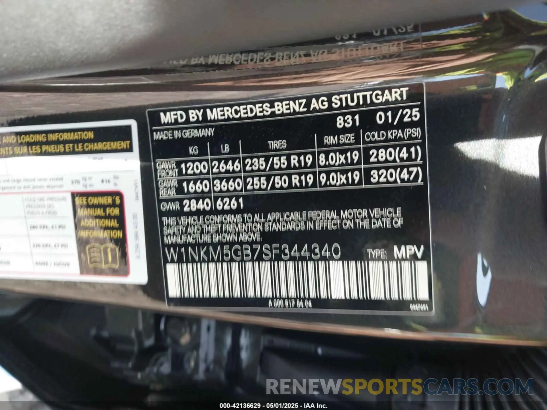 9 Photograph of a damaged car W1NKM5GB7SF344340 MERCEDES-BENZ GLC 350E 2025
