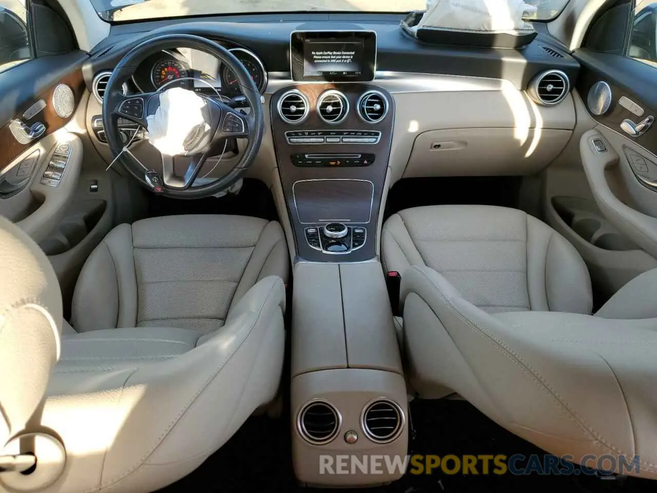 8 Photograph of a damaged car WDC0G4JB0KF599477 MERCEDES-BENZ GLC-CLASS 2019