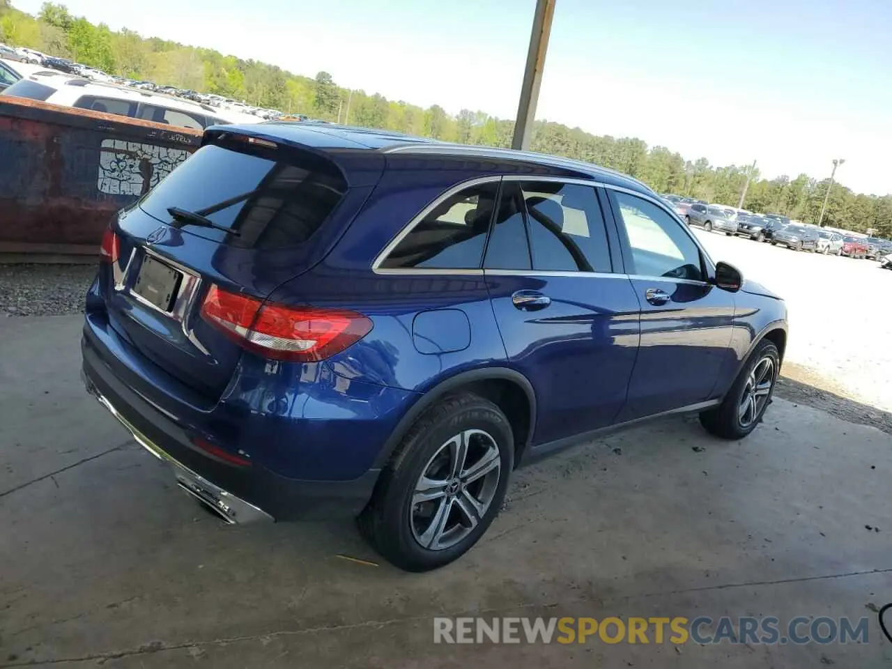 3 Photograph of a damaged car WDC0G4JB0KV132372 MERCEDES-BENZ GLC-CLASS 2019