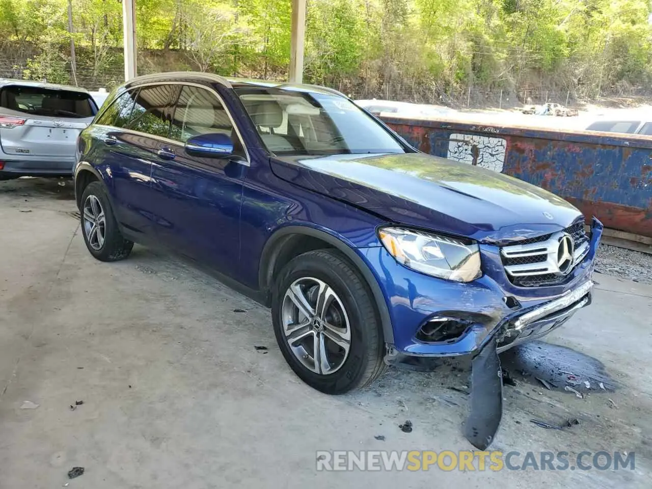 4 Photograph of a damaged car WDC0G4JB0KV132372 MERCEDES-BENZ GLC-CLASS 2019
