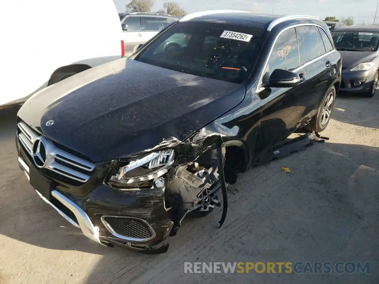 2 Photograph of a damaged car WDC0G4JB0KV134445 MERCEDES-BENZ GLC-CLASS 2019