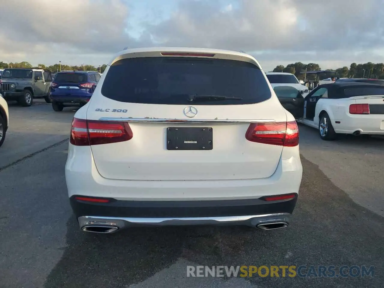6 Photograph of a damaged car WDC0G4JB0KV167381 MERCEDES-BENZ GLC-CLASS 2019