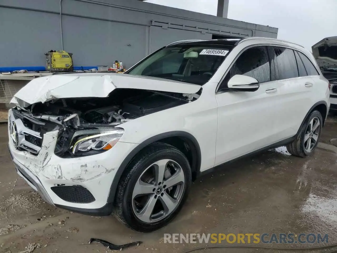 1 Photograph of a damaged car WDC0G4JB1KF606534 MERCEDES-BENZ GLC-CLASS 2019
