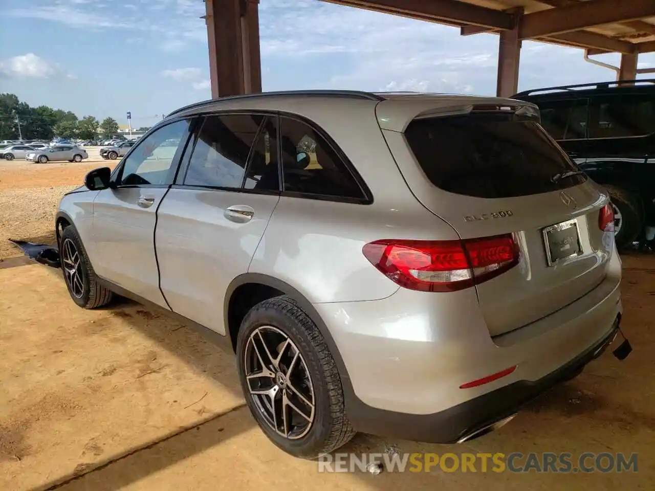 3 Photograph of a damaged car WDC0G4JB2KV123625 MERCEDES-BENZ GLC-CLASS 2019