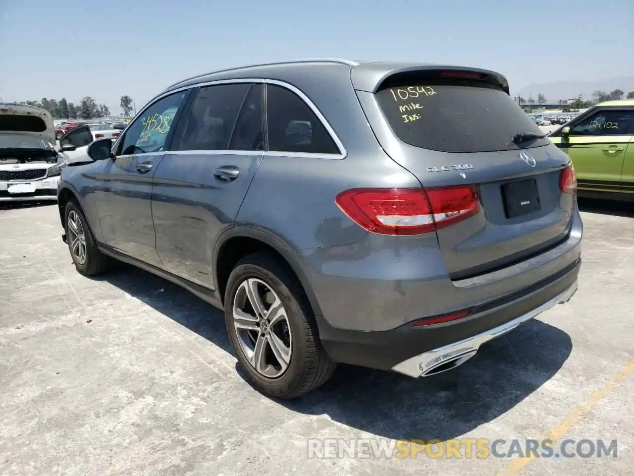 3 Photograph of a damaged car WDC0G4JB2KV132227 MERCEDES-BENZ GLC-CLASS 2019