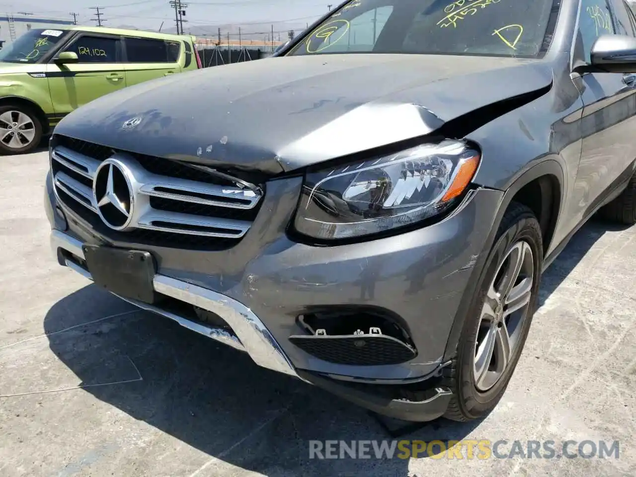 9 Photograph of a damaged car WDC0G4JB2KV132227 MERCEDES-BENZ GLC-CLASS 2019