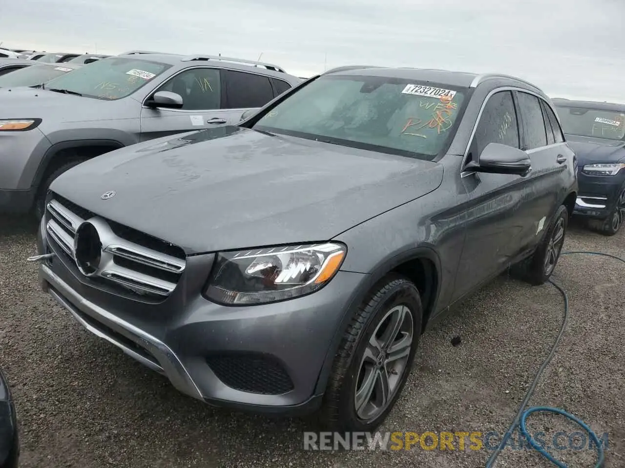 1 Photograph of a damaged car WDC0G4JB2KV172405 MERCEDES-BENZ GLC-CLASS 2019