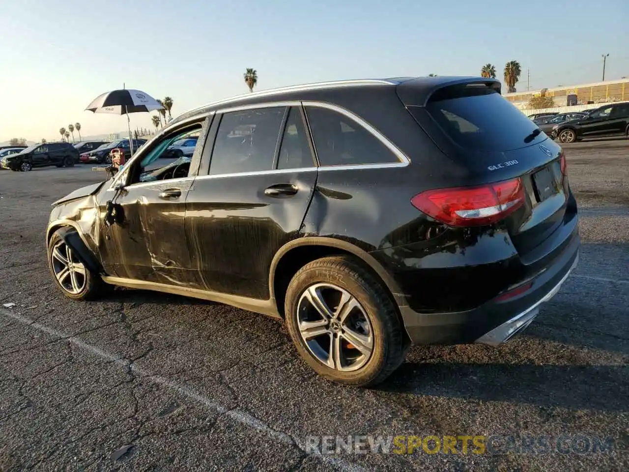 2 Photograph of a damaged car WDC0G4JB3KF592796 MERCEDES-BENZ GLC-CLASS 2019