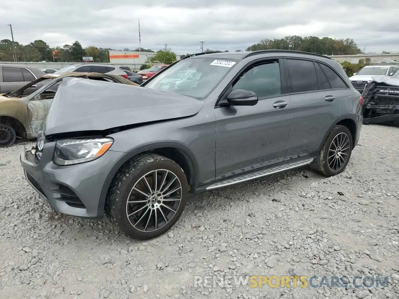 1 Photograph of a damaged car WDC0G4JB3KV125254 MERCEDES-BENZ GLC-CLASS 2019