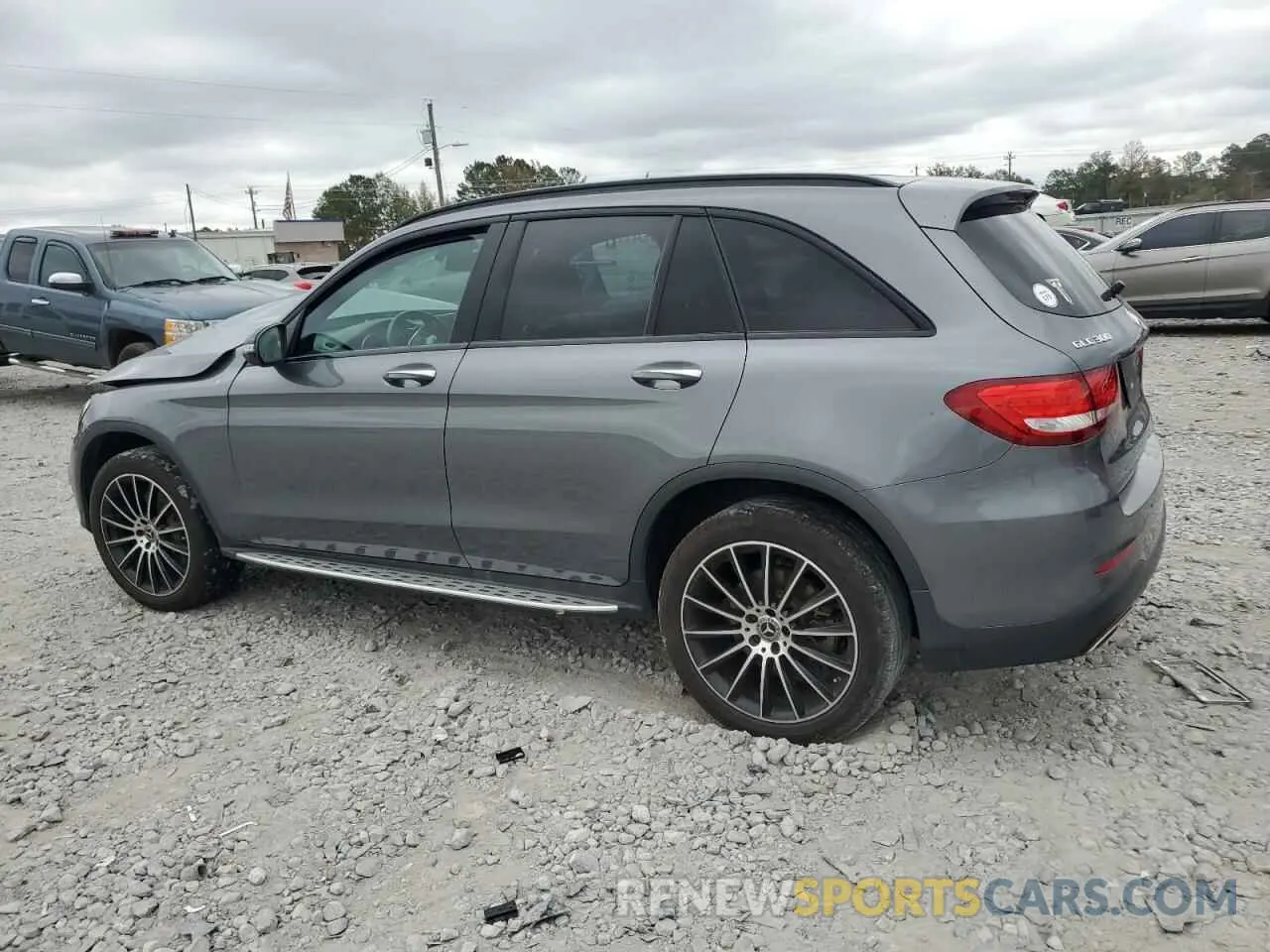 2 Photograph of a damaged car WDC0G4JB3KV125254 MERCEDES-BENZ GLC-CLASS 2019