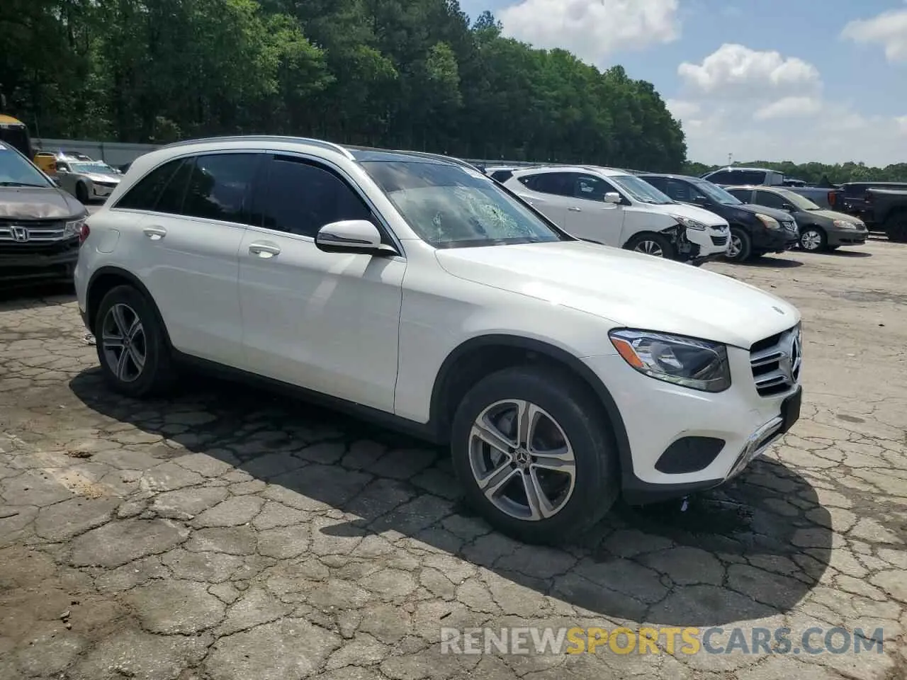 4 Photograph of a damaged car WDC0G4JB3KV169139 MERCEDES-BENZ GLC-CLASS 2019