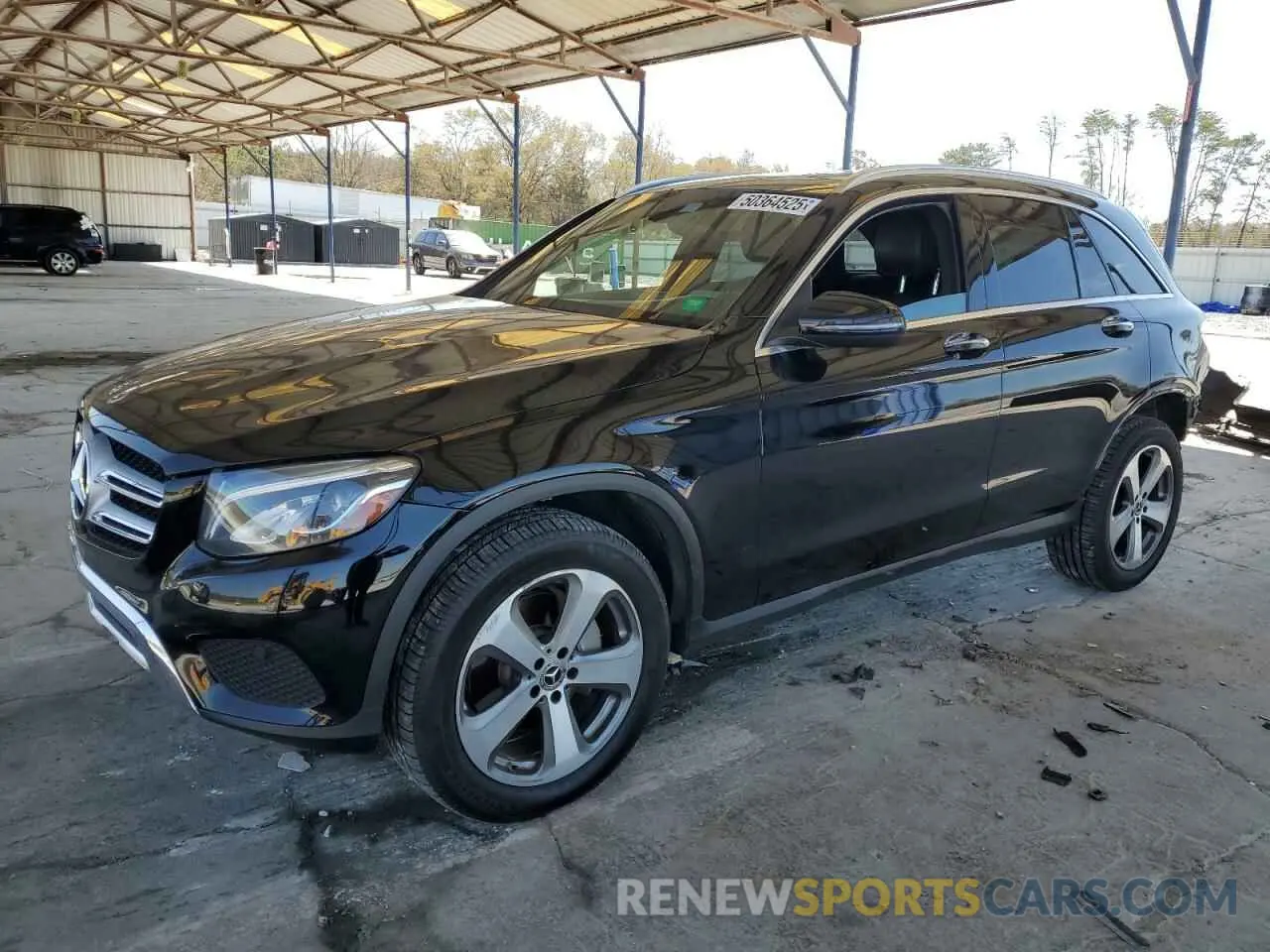 1 Photograph of a damaged car WDC0G4JB3KV180125 MERCEDES-BENZ GLC-CLASS 2019