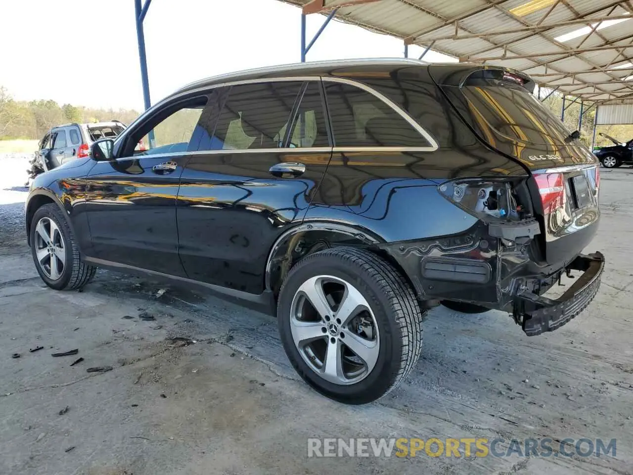 2 Photograph of a damaged car WDC0G4JB3KV180125 MERCEDES-BENZ GLC-CLASS 2019