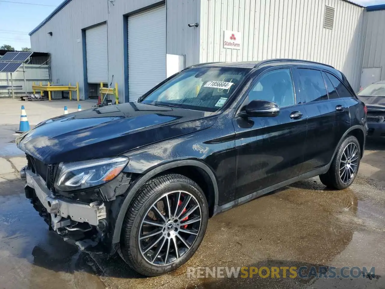 1 Photograph of a damaged car WDC0G4JB4KV134321 MERCEDES-BENZ GLC-CLASS 2019