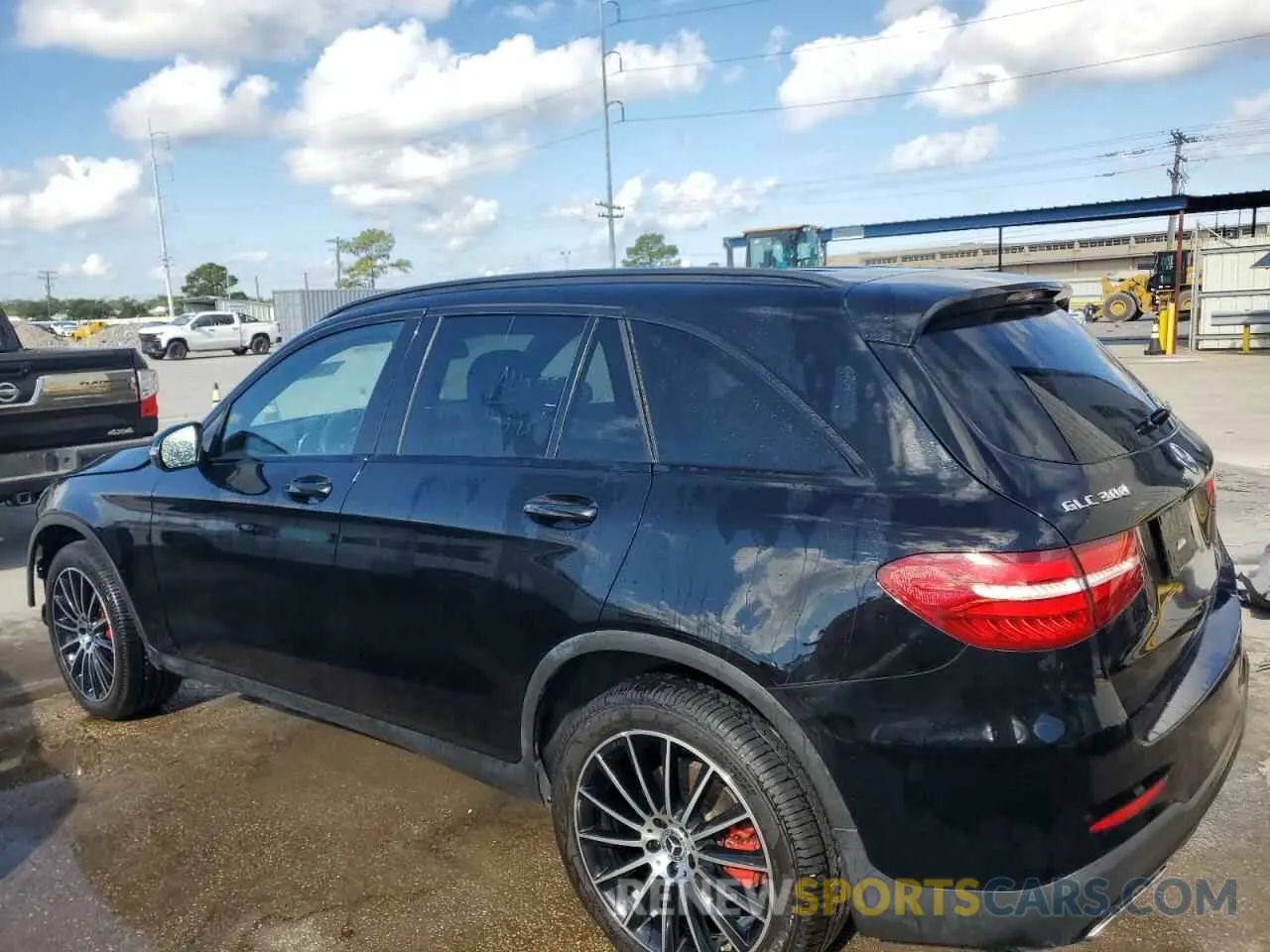 2 Photograph of a damaged car WDC0G4JB4KV134321 MERCEDES-BENZ GLC-CLASS 2019