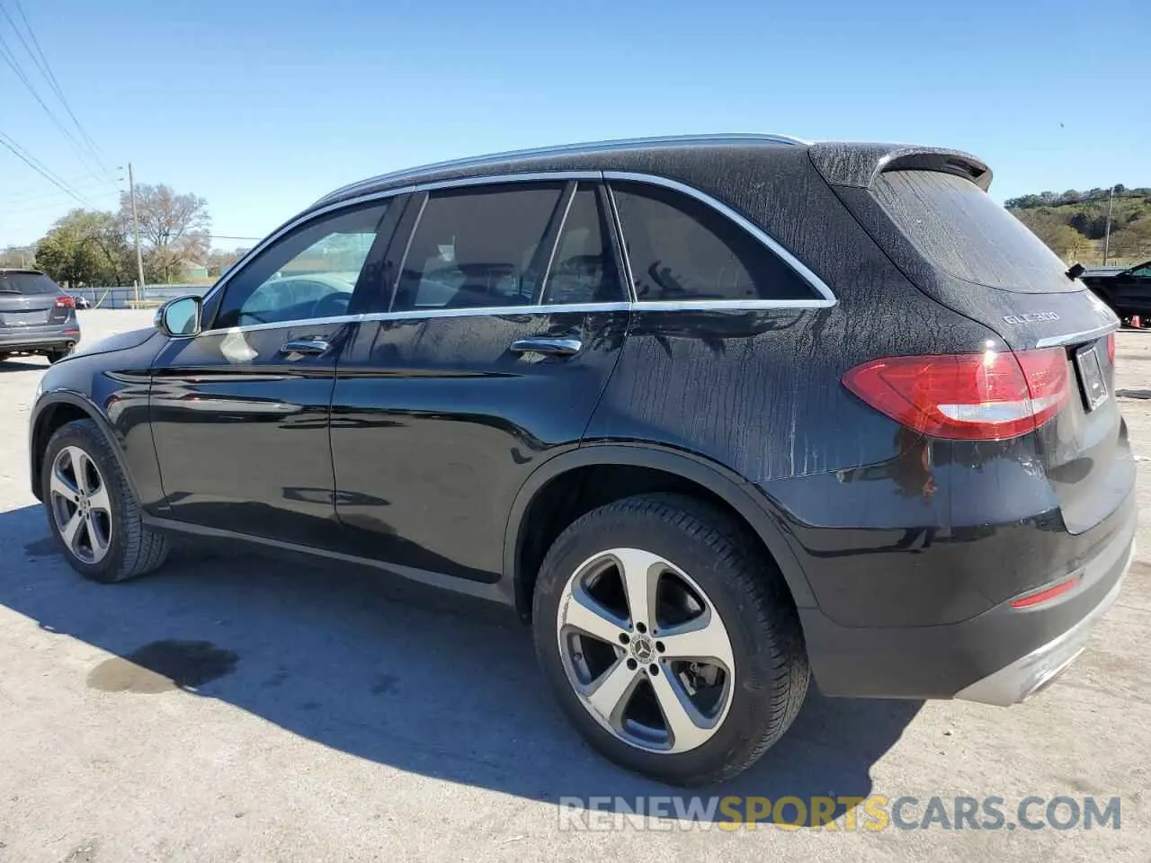 2 Photograph of a damaged car WDC0G4JB4KV155332 MERCEDES-BENZ GLC-CLASS 2019