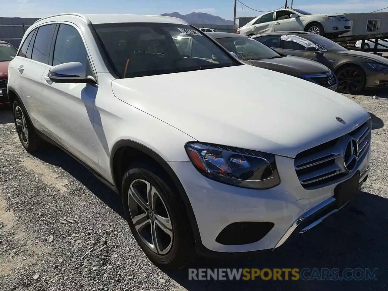 1 Photograph of a damaged car WDC0G4JB5KF594498 MERCEDES-BENZ GLC-CLASS 2019