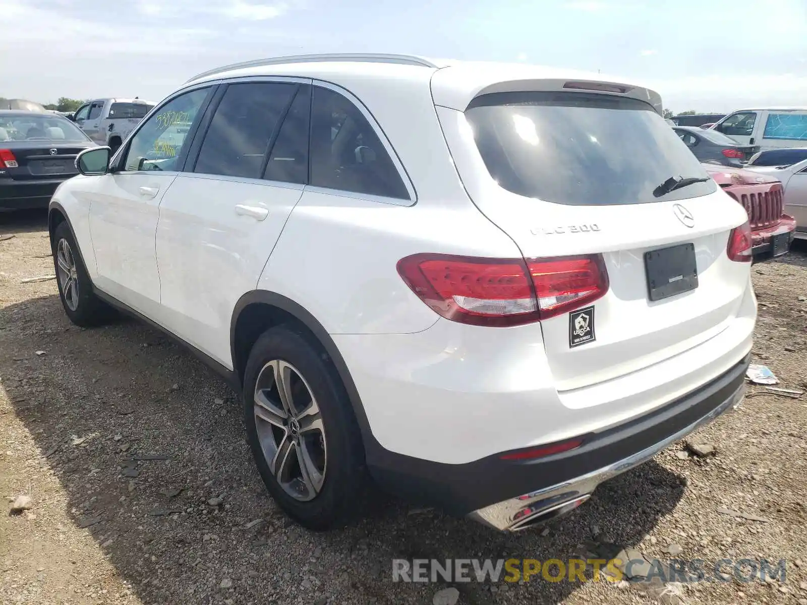 3 Photograph of a damaged car WDC0G4JB5KV117236 MERCEDES-BENZ GLC-CLASS 2019