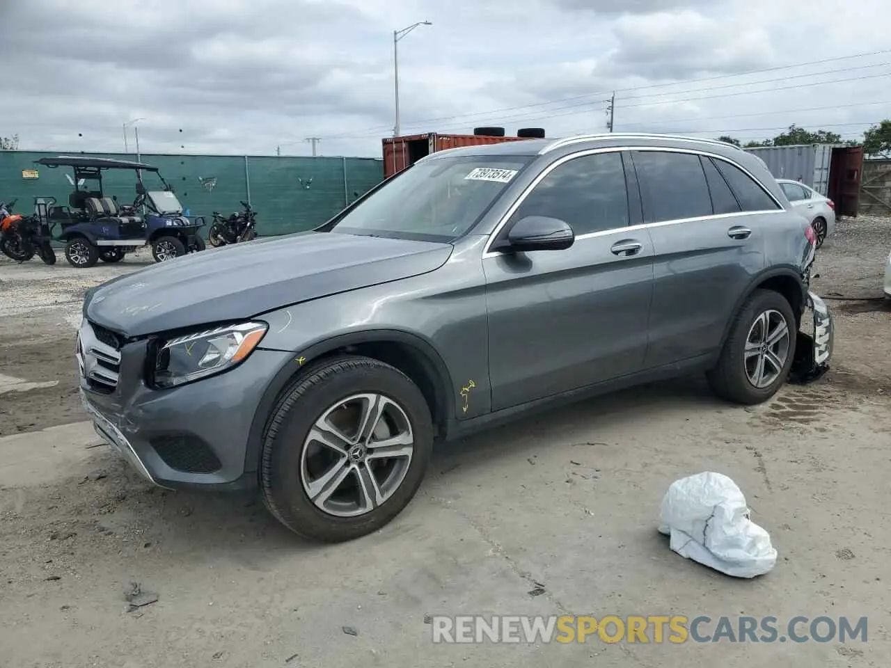 1 Photograph of a damaged car WDC0G4JB5KV151905 MERCEDES-BENZ GLC-CLASS 2019