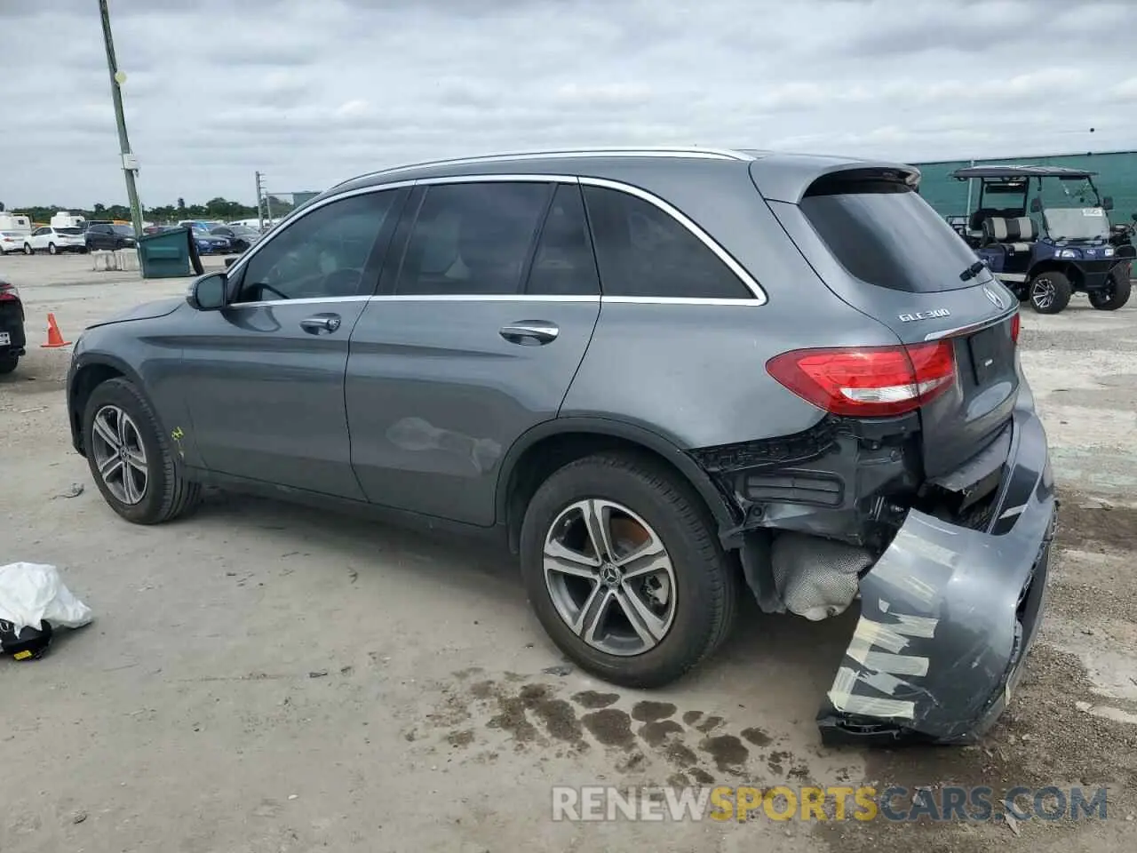 2 Photograph of a damaged car WDC0G4JB5KV151905 MERCEDES-BENZ GLC-CLASS 2019