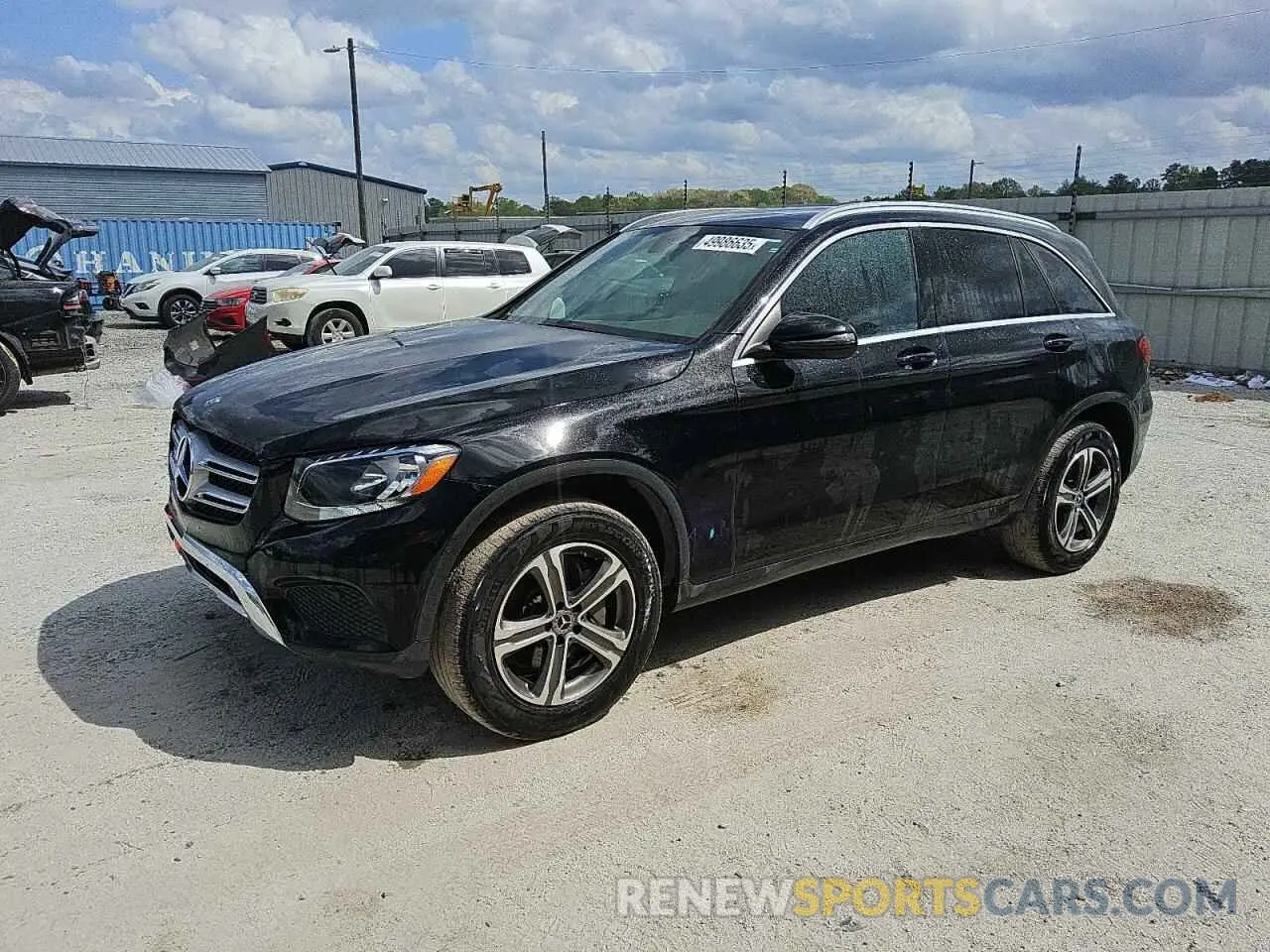 1 Photograph of a damaged car WDC0G4JB5KV159583 MERCEDES-BENZ GLC-CLASS 2019