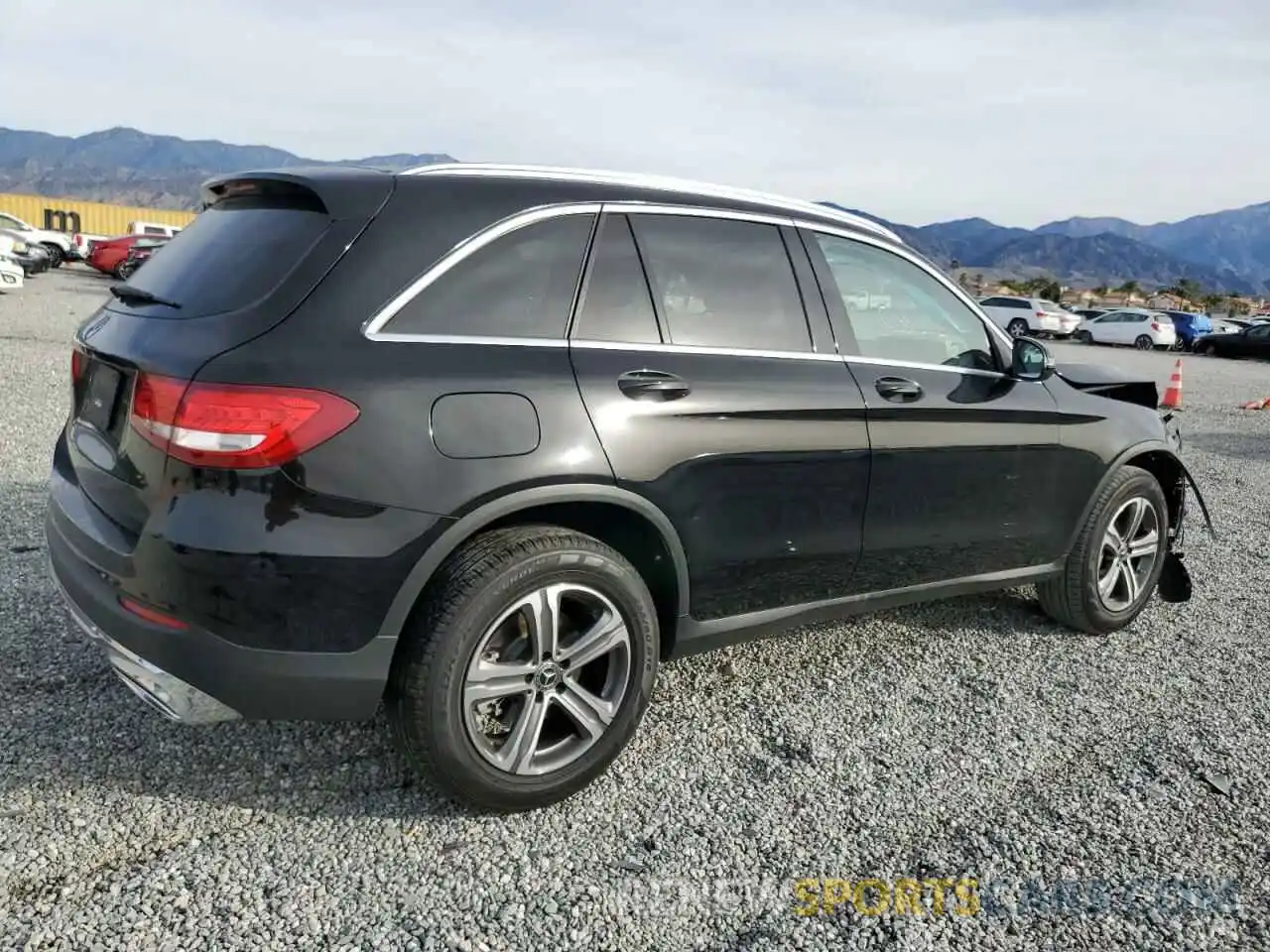 3 Photograph of a damaged car WDC0G4JB5KV184161 MERCEDES-BENZ GLC-CLASS 2019