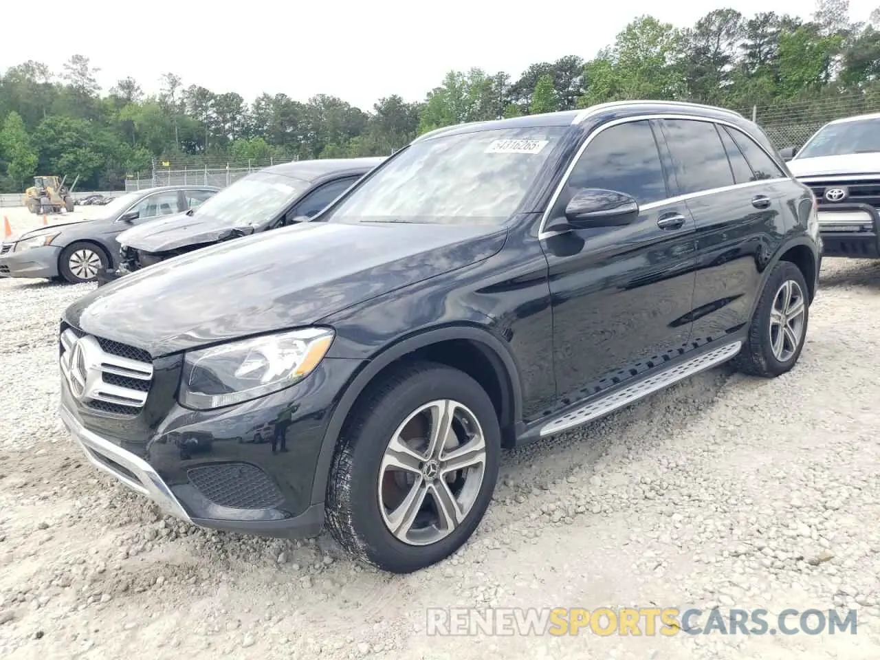 1 Photograph of a damaged car WDC0G4JB5KV187285 MERCEDES-BENZ GLC-CLASS 2019