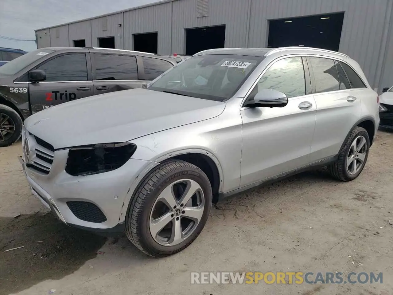 1 Photograph of a damaged car WDC0G4JB5KV196567 MERCEDES-BENZ GLC-CLASS 2019