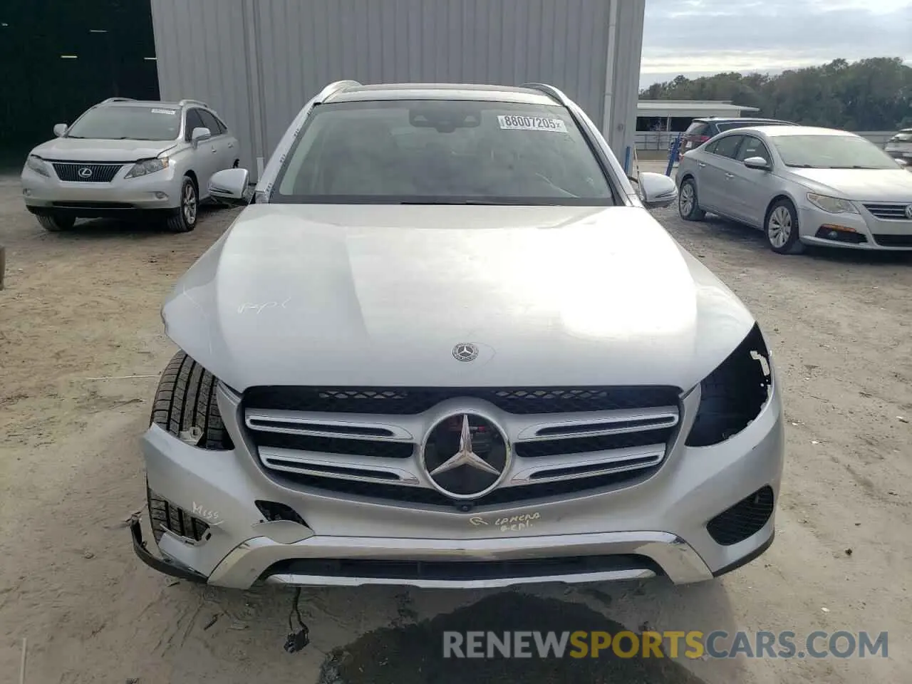 5 Photograph of a damaged car WDC0G4JB5KV196567 MERCEDES-BENZ GLC-CLASS 2019