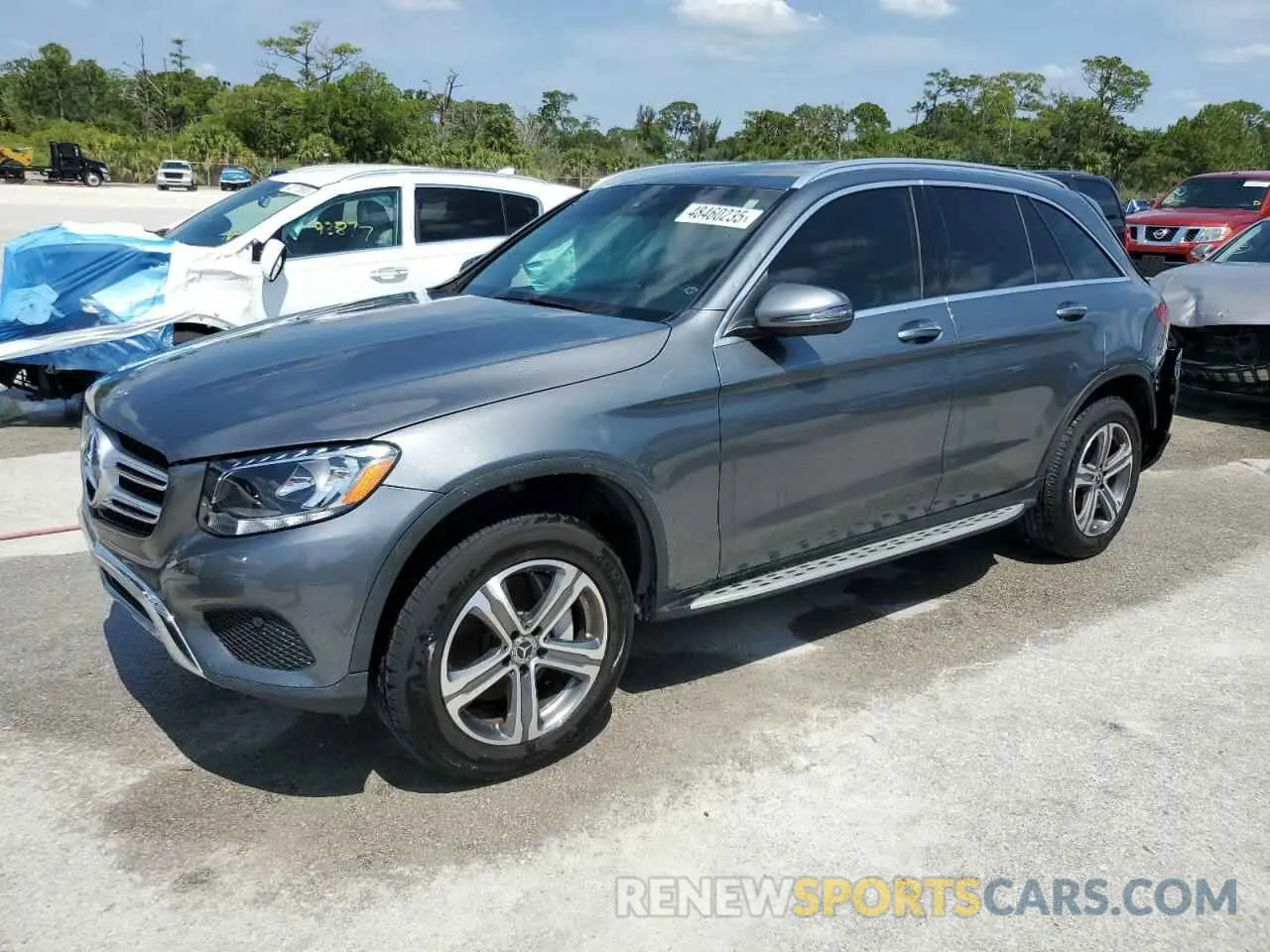 1 Photograph of a damaged car WDC0G4JB6KF667801 MERCEDES-BENZ GLC-CLASS 2019