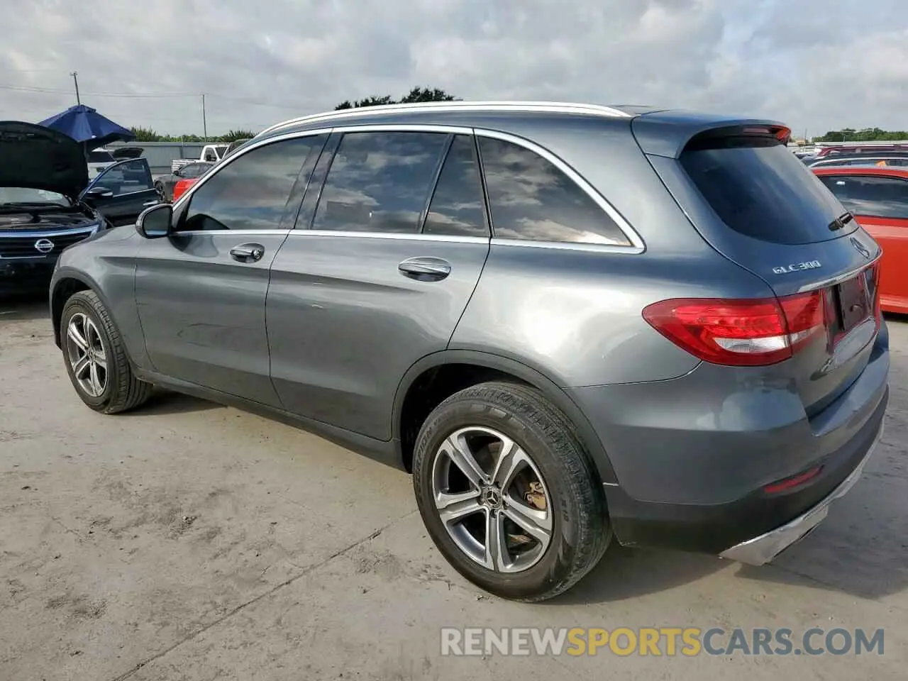 2 Photograph of a damaged car WDC0G4JB6KV133655 MERCEDES-BENZ GLC-CLASS 2019