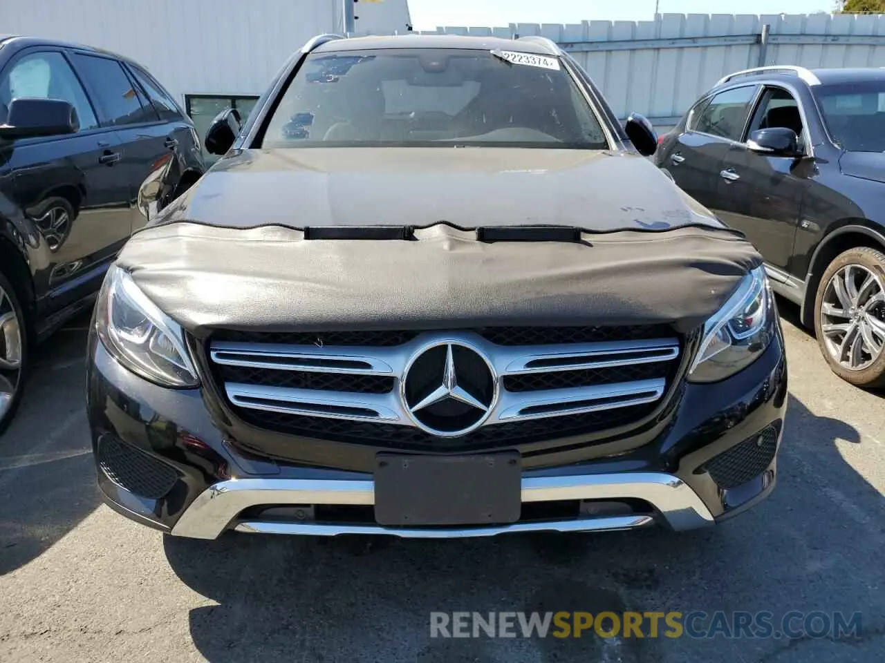 5 Photograph of a damaged car WDC0G4JB6KV157051 MERCEDES-BENZ GLC-CLASS 2019