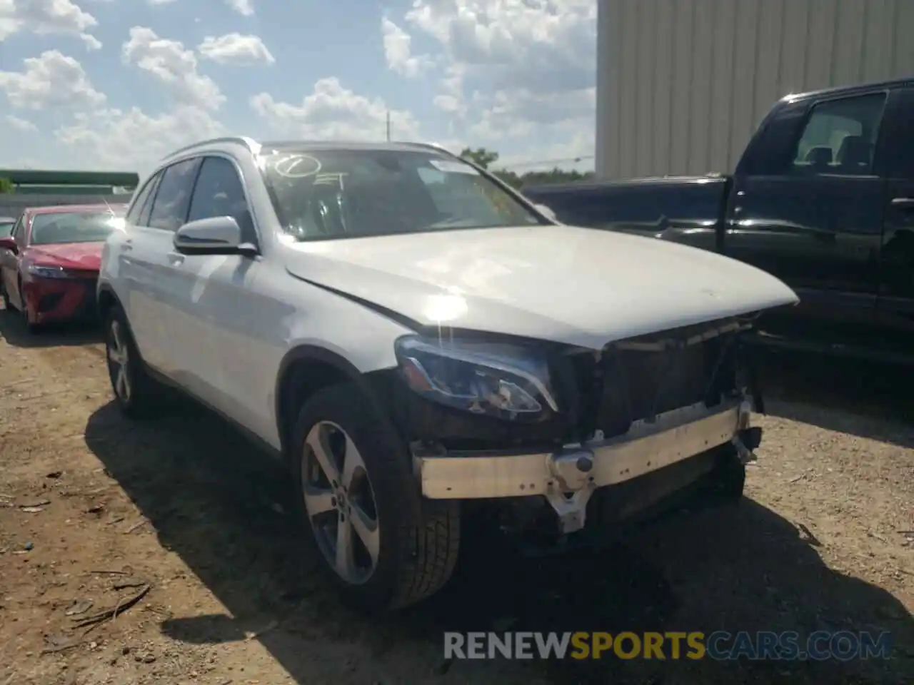 1 Photograph of a damaged car WDC0G4JB6KV168437 MERCEDES-BENZ GLC-CLASS 2019