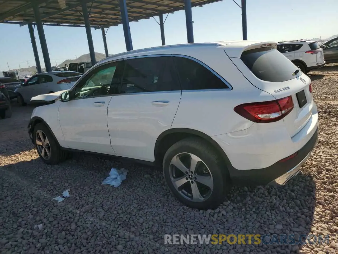 2 Photograph of a damaged car WDC0G4JB7KV128058 MERCEDES-BENZ GLC-CLASS 2019