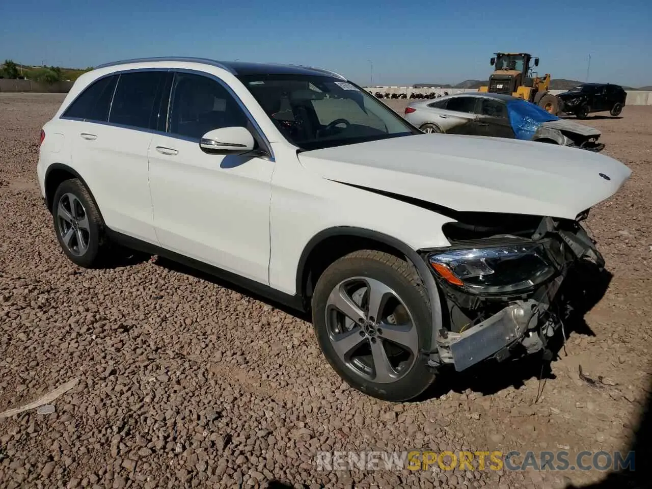 4 Photograph of a damaged car WDC0G4JB7KV128058 MERCEDES-BENZ GLC-CLASS 2019