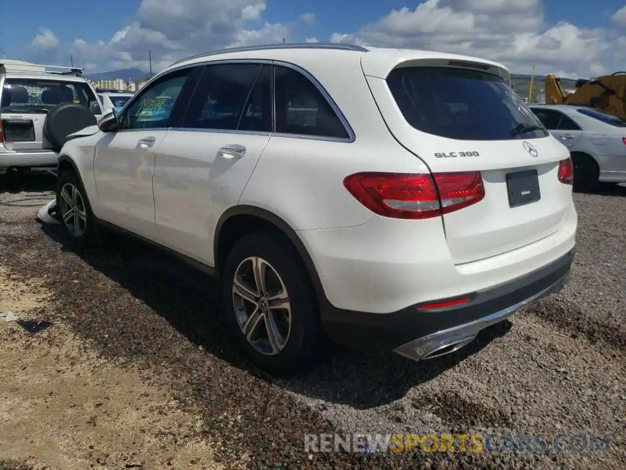 3 Photograph of a damaged car WDC0G4JB7KV133535 MERCEDES-BENZ GLC-CLASS 2019