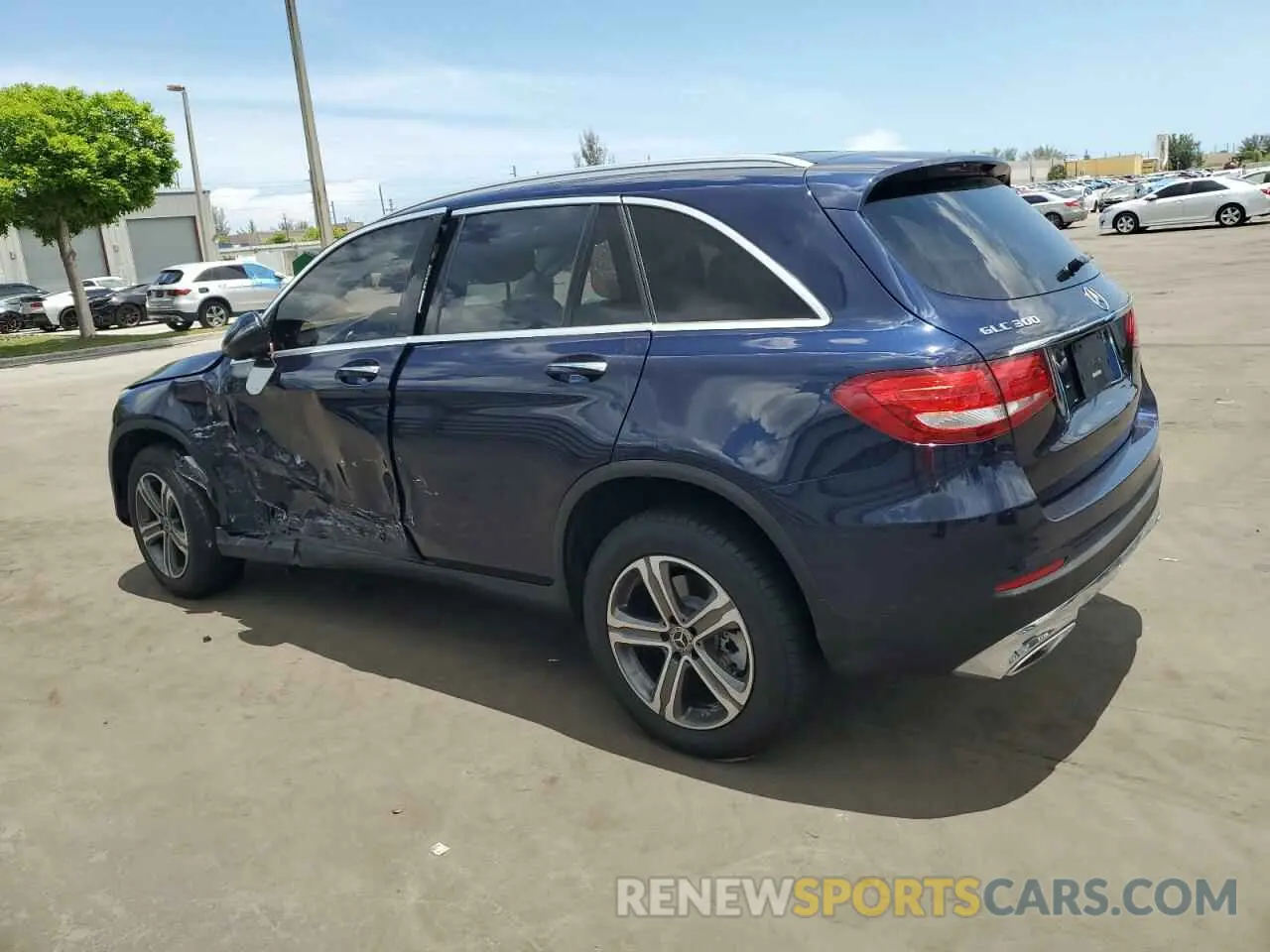 2 Photograph of a damaged car WDC0G4JB7KV155163 MERCEDES-BENZ GLC-CLASS 2019