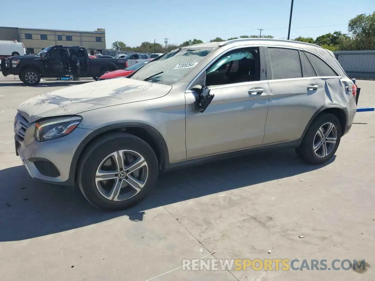 1 Photograph of a damaged car WDC0G4JB7KV177096 MERCEDES-BENZ GLC-CLASS 2019